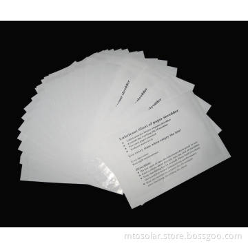 Shredder Lubricant bag